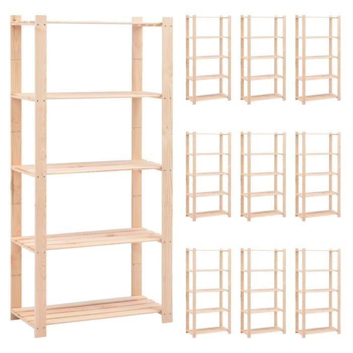 Cesar Etageres De Rangement A 5 Niveaux 10pcs 80x38x170 Cm Fsc 250 Kg Achat Vente Etagere Murale Etageres De Rangement A 5 Cdiscount Cesar Etageres De Rangement A 5 Niveaux 10pcs 80x38x170 Cm Fsc 250 Kg Achat Vente Etagere Murale Etageres De Rangement A 5 Cdiscount