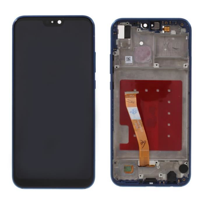 Pour Honor 80 SE Ensemble complet de numériseur d'écran LCD d'origine avec cadre (or
