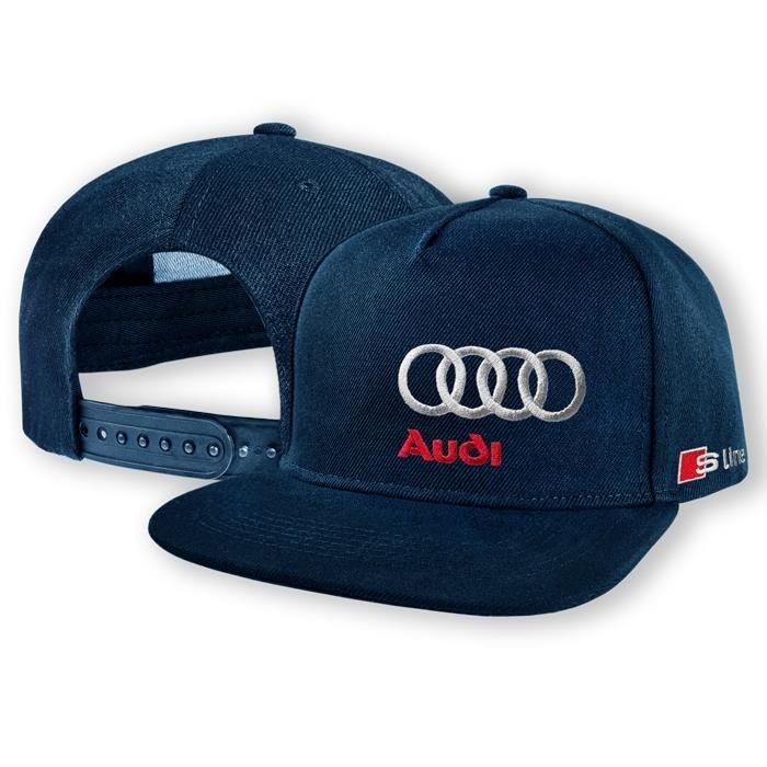 Casquette de base Audi Sport pour enfants Quattro Cap Snapback Baseballcap  gris/vert 3201901300