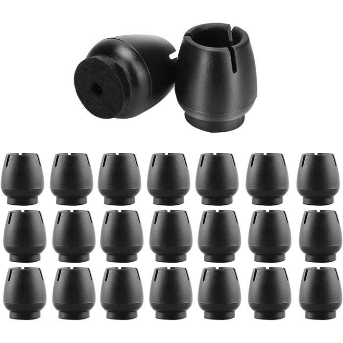 16mm Bouchon De Chaise 32 Pièces Embout Pour Chaise Bouchon En