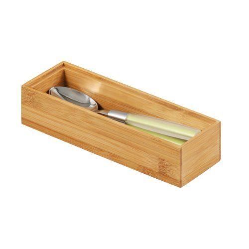 Zeller boîte de rangement en bambou 23 x 7 5 x 5 cm – empilable marron Zeller boîte de rangement en bambou 23 x 7 5 x 5 cm – empilable marron