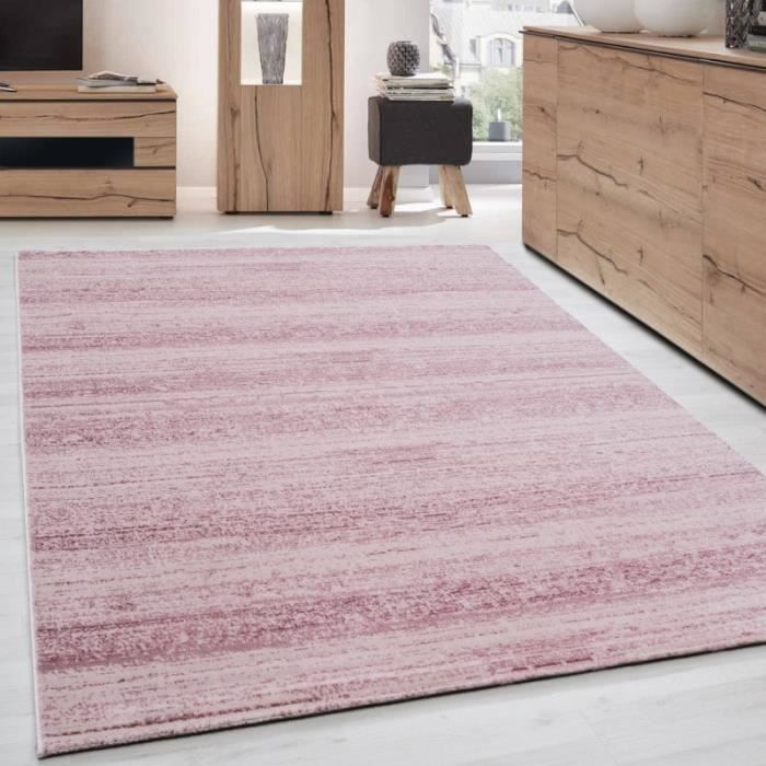 Tapis Salon Rose