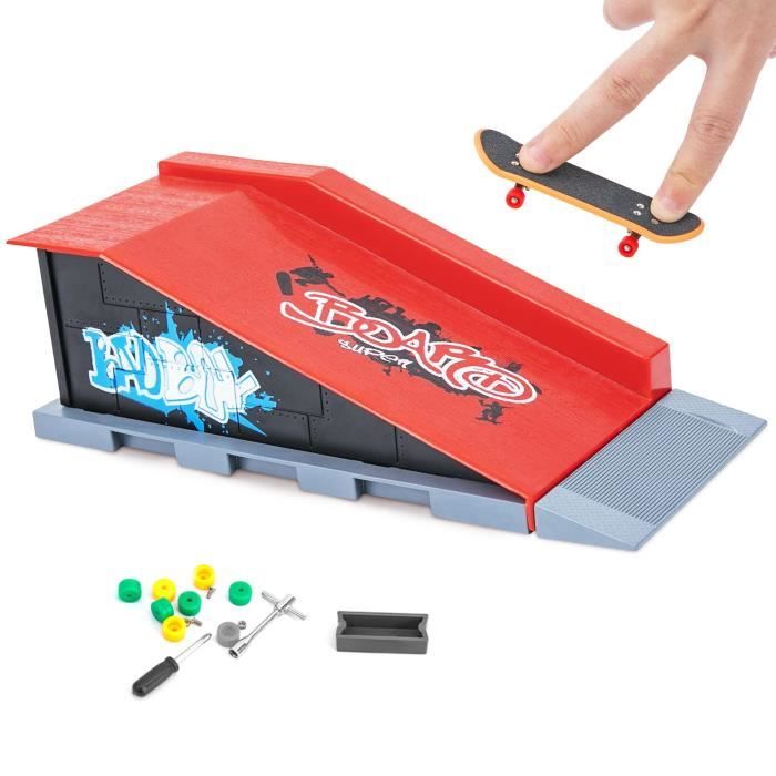 Skatepark Pour Fingerboard | Rampe Et Obstacles | Planche à Doigts Included | Jouet DIY