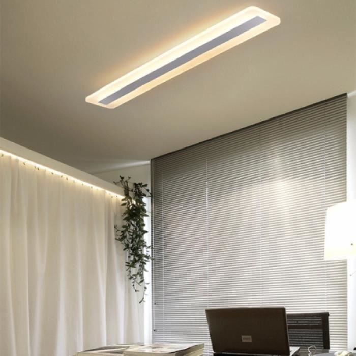 Plafonnier Lampe De Salon Rectangulaire Simple Et Moderne