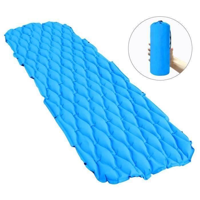 Tapis de Couchage Gonflable Ultral/éger avec Coussin dair leeping Pad pour Randonn/ée Camping Plage Voyage AMG Matelas Gonflable de Camping