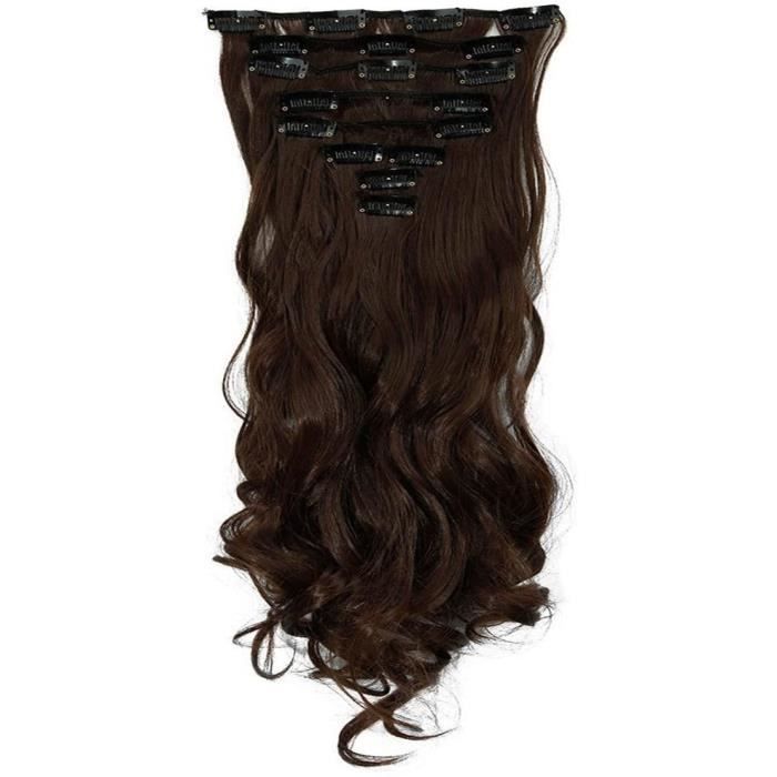 Extensions de cheveux S-noilite® Set 8pcs 43cm extension capelli clip nelle estensioni dei capelli della parte dei capel 26081