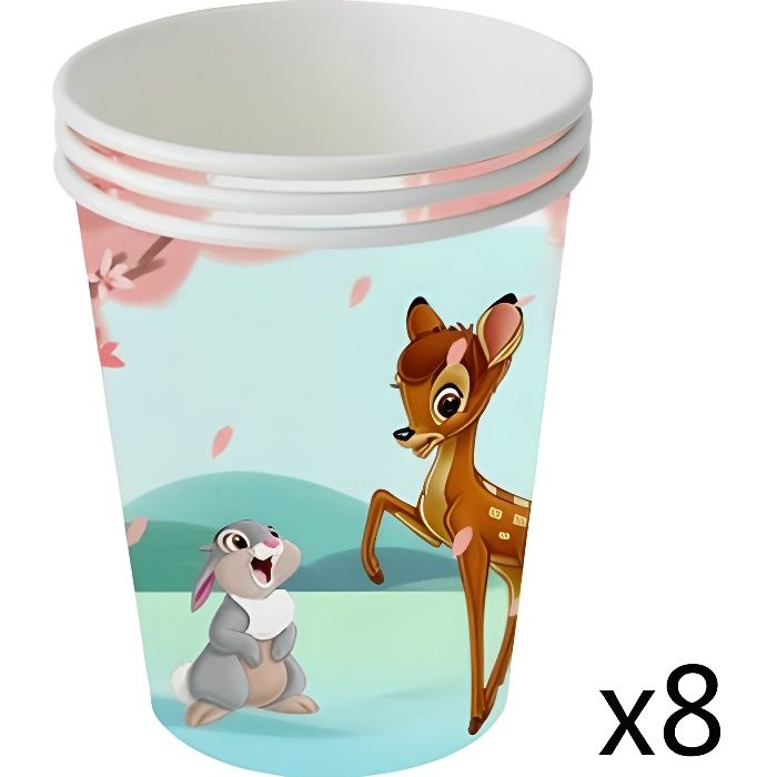 Bebe Douche Bambi Decorations D Anniversaire Foret Foret Animaux Fete Banniere Petit Cerf Theme Faveurs Tasses En Pa Jq265 Cdiscount Maison