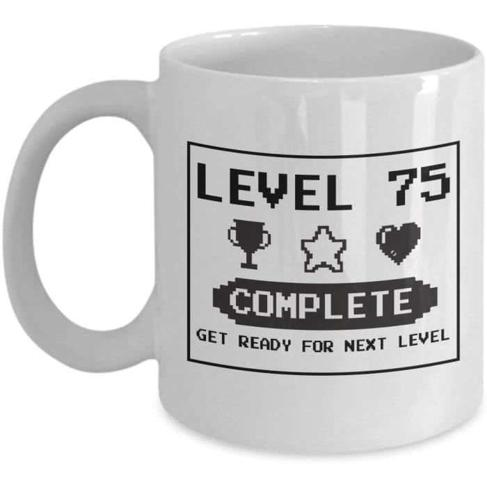 Joyeux 75e Anniversaire Mug Gaming Geek 1942 Decorations De Fete D Anniversaire Drole 75 Ans Cadeau 8 5x9 5cm 724 Cdiscount Puericulture Eveil Bebe