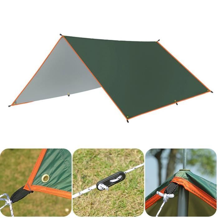 Tapis De Sol Camping Octogonal Imperméable - Bâche De Protection Pour Tente, Pique-nique - Léger, Portable - 2