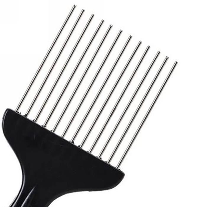 Peigne large 3 voies - Outil de Tuning noir - Peigne de coiffeur - Peigne à  Cheveux 
