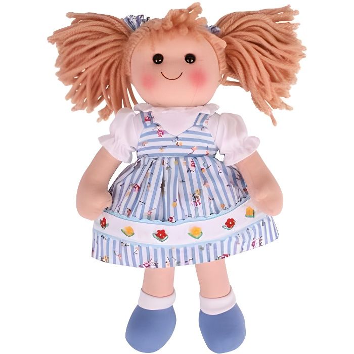 Poupée chiffon Christine 34 cm - Cdiscount Jeux - Jouets