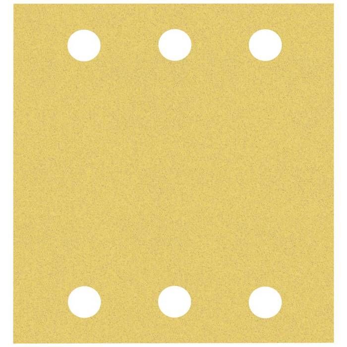 Bosch 2608900893 EXPERT Abrasif C470 Best for Wood and Paint 115 x 107 mm grain 120 6 trous 10x - vue 2