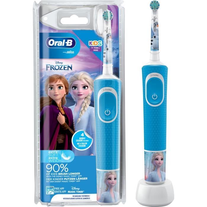 Brosse à Dents Électrique Oral-B D100 Kids – Modes de Brossage pour Enfants - vue 9