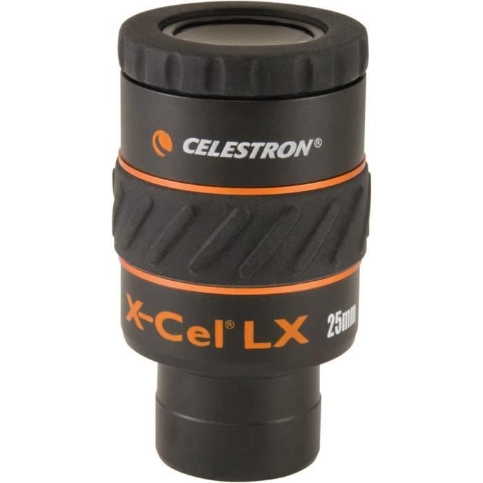 Celestron 93426 Oculaire serie X-Cel LX - 1,25" 25 mm (noir)