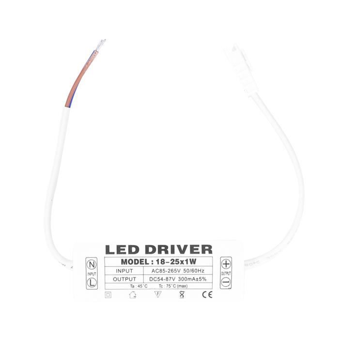 Pilote LED LF-GIR015YM - 25-40V, 200-350mA - Facteur De Puissance élevé - Pour éclairage LED Intérieur - Garantie 5 Ans