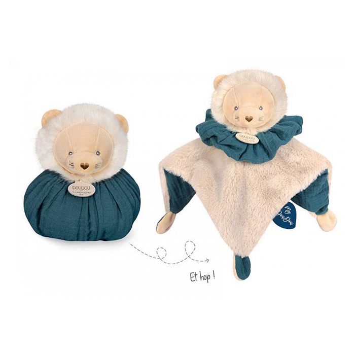 Doudou et Compagnie Doudou boule 3 en 1 Lion Doudou et Compagnie Doudou boule 3 en 1 Lion