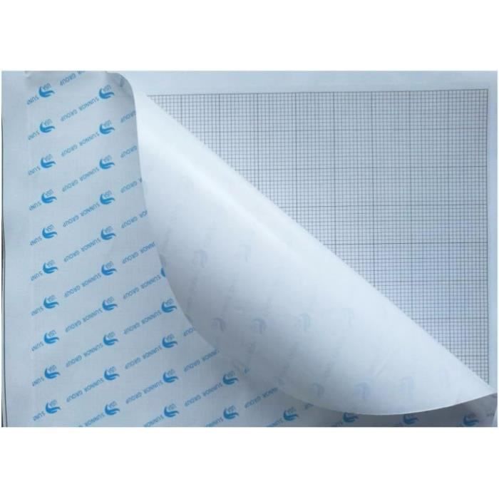 Nurge Grand Cerceau à Broder Carré En Plastique Bleu (n° 4