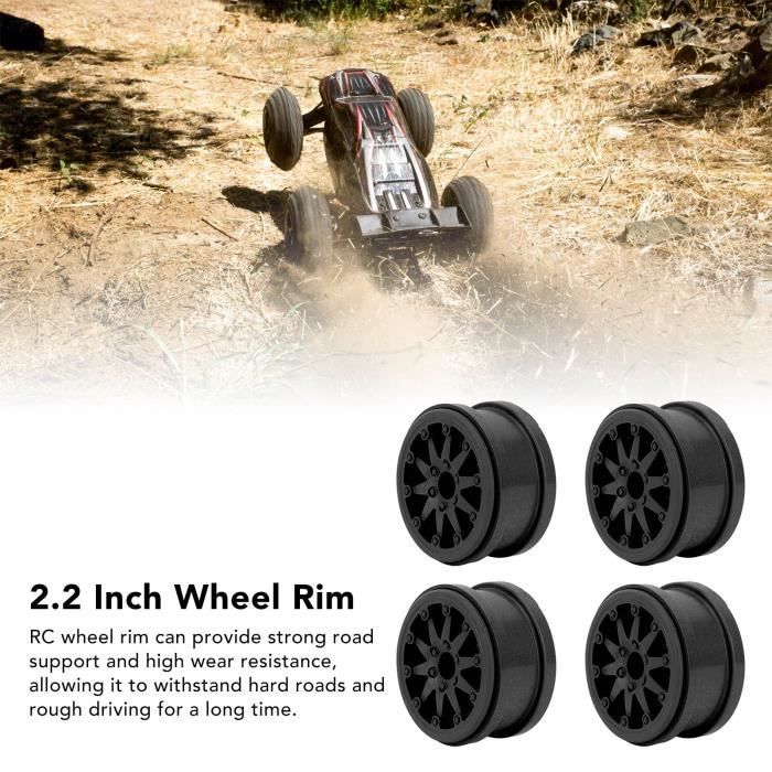 Jantes De Roue ZD Racing 1,0 Pouce Pour Voiture RC 1/24 1/18 - Compatible Axial SCX24, TRX4M, Etc.