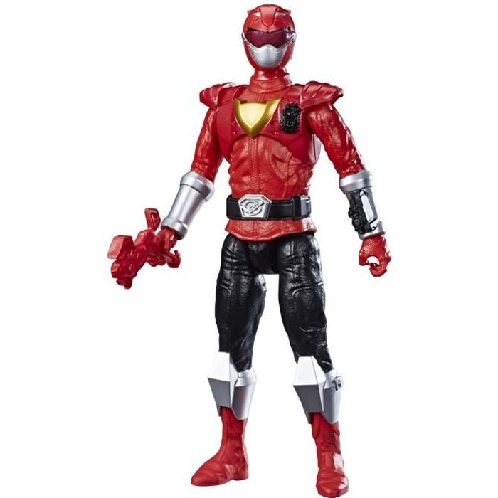 Figurine Ranger Rouge Beast X Power Rangers Beast Morphers HASBRO 30 cm Cdiscount Jeux Jouets