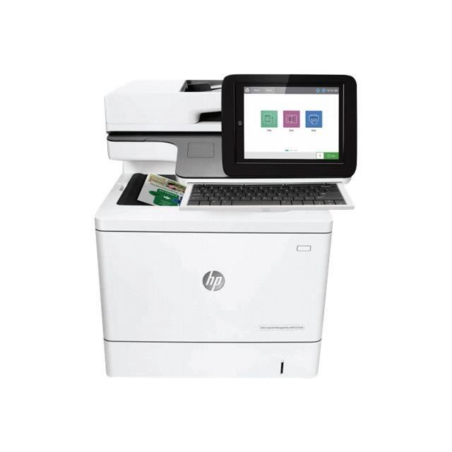Hp Color Laserjet Managed Flow Mfp E57540c Imprimante Multifonctions Couleur Laser Legal 216 X 356 Mm A4 210 X 297 Mm Cdiscount Informatique