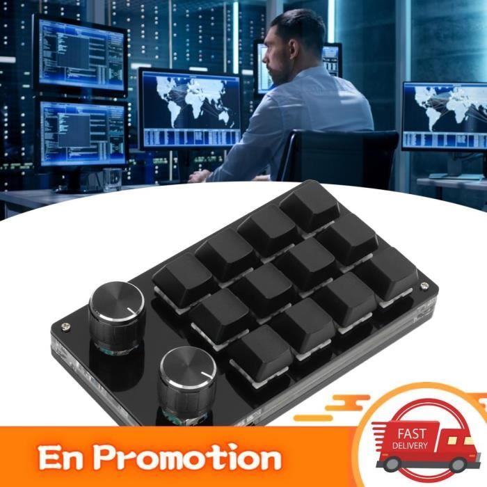 Clavier mécanique macro - HURRISE - 12 touches programmables ...