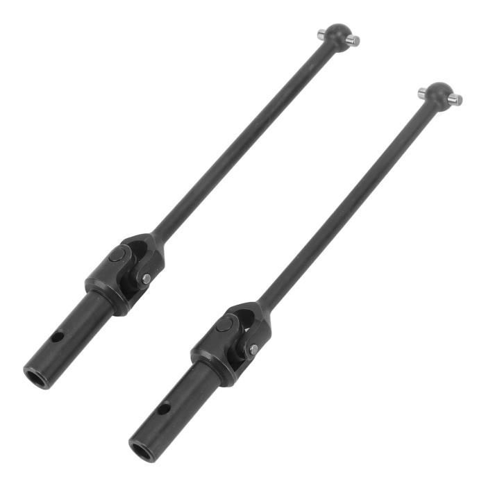 1PC Haute Dureté Télescopique Arbre De Transmission Universel Arbre à Cardan Arbre D'entraînement En Fer For RC 1/10 Modèles SCX10 AXIAL Crawler (Color : 110-155mm 5-5