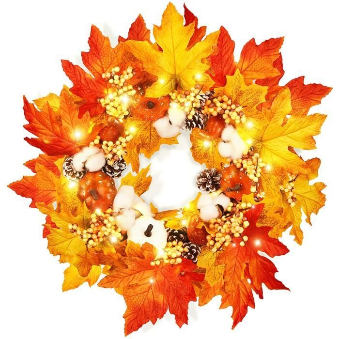 Couronne Et Guirlande De Noël Limics24 D Automne Thanksgiving Déco