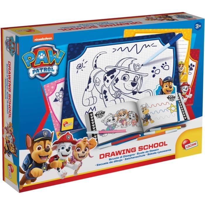Kit de dessin LISCIANIGIOCHI PAT'PATROUILLE Feutres Modèle Pat' Patrouille