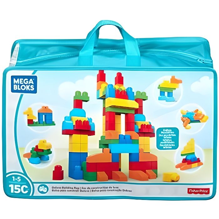 5 avis sur Jeu de construction Mega Bloks Sac Deluxe 150 briques - Autres  jeux de construction