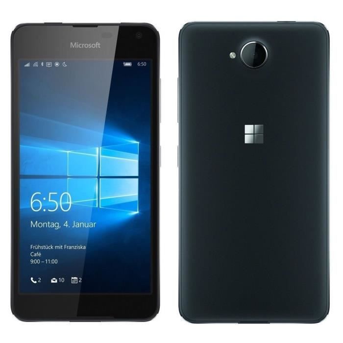 Microsoft Lumia 650 Smartphone Dual Sim 16Go Windows Black LTE OVP ...