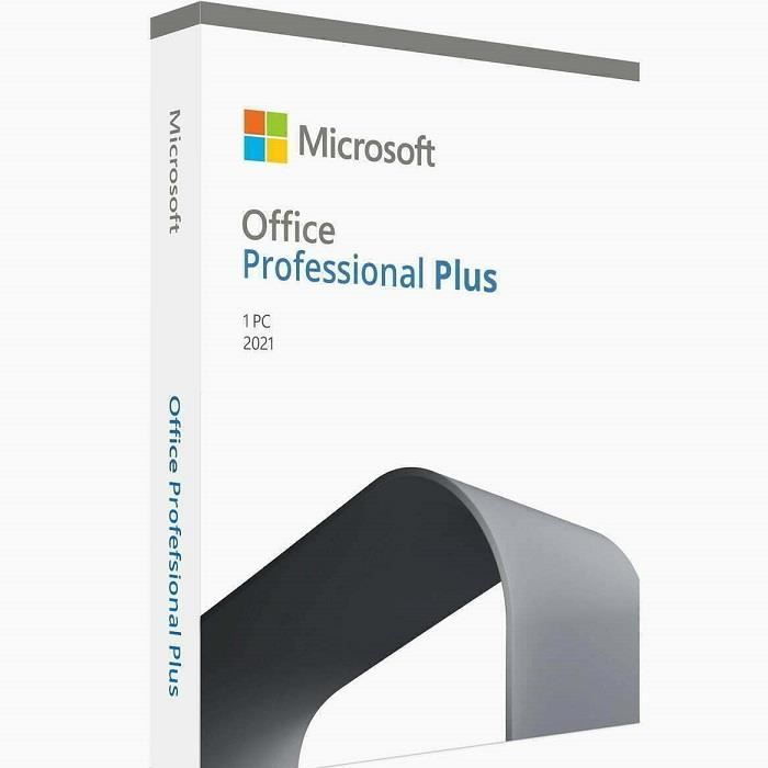 Microsoft Office Professional Plus 2021 (PC) LIEN DE TÉLÉCHARGEMENT + CLÉ DACTIVATION