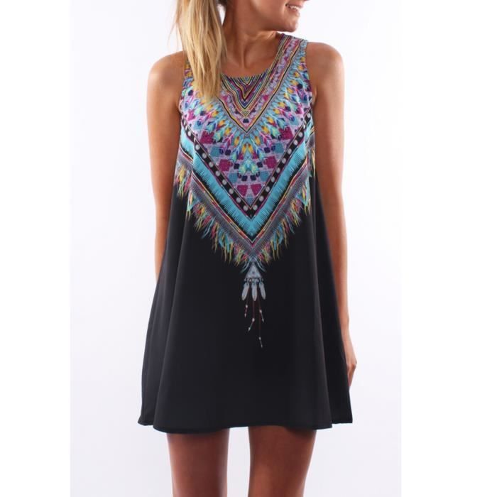 robe imprimee foulard