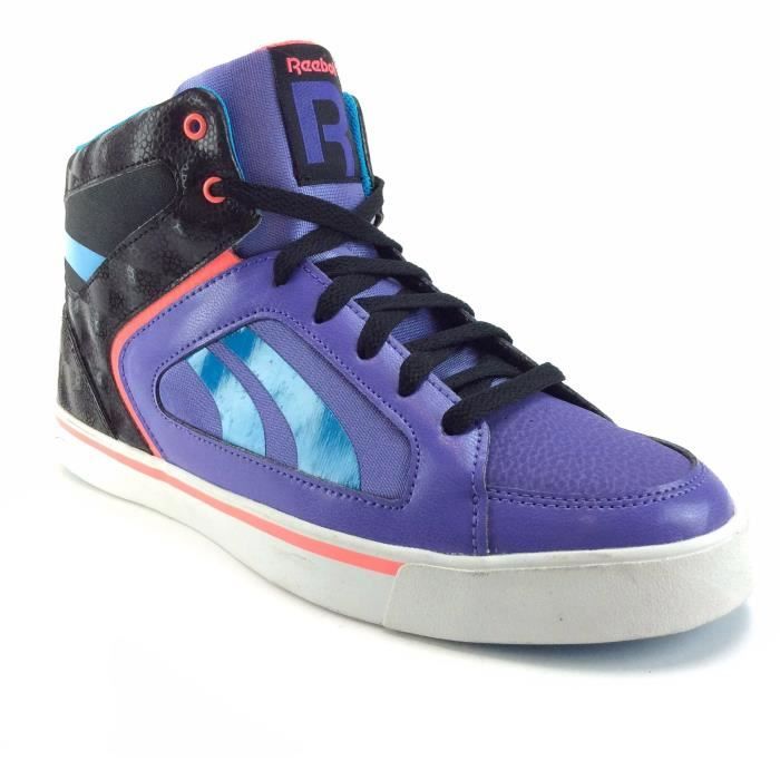 reebok question mid homme violet