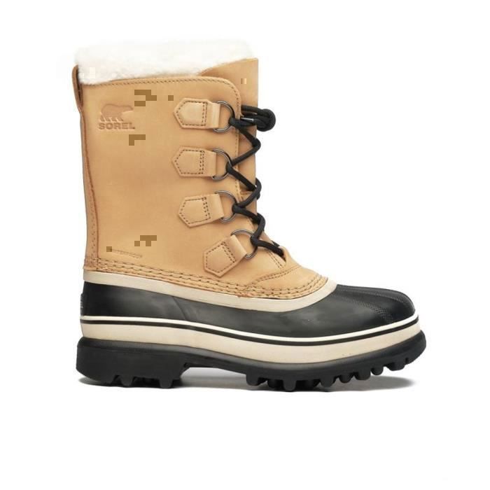 Sorel Caribou W Marron Bottes - Sorel - Caribou WP - Femme - Marron - Haute