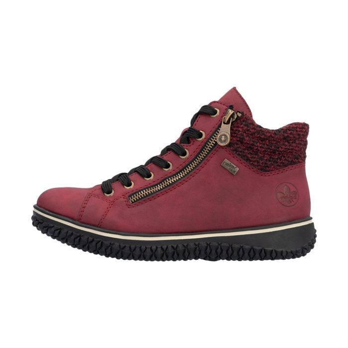 Rieker Basket Montante à Lacets Rieker Namur - Rouge