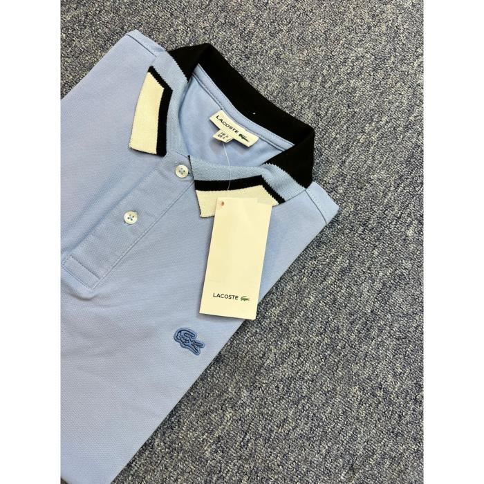 Polo Lacoste Regular Fit Bleu Ciel bleu ciel Cdiscount Pret a Porter