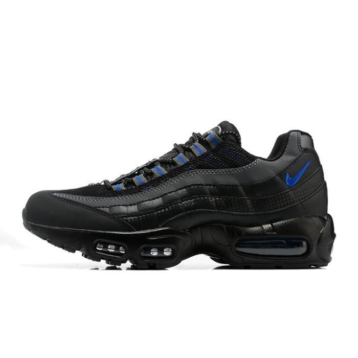 Baskets Nike Air Max 95 TT Homme Chaussures Noir Bleu Noir bleu Cdiscount Chaussures