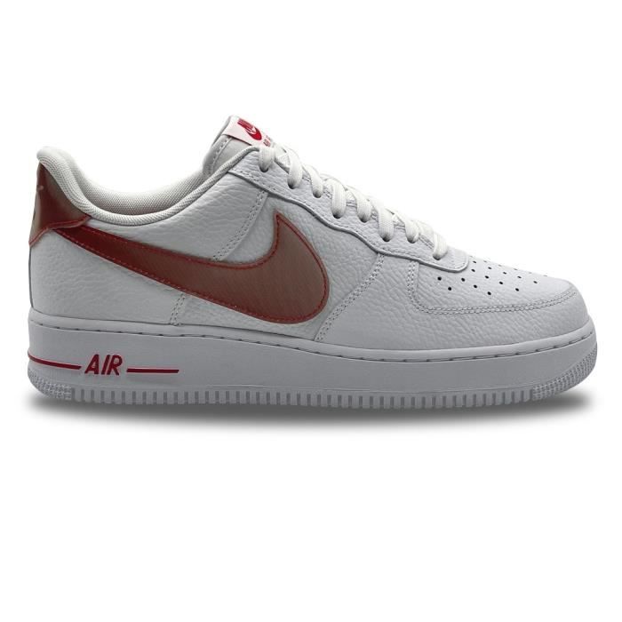 Nike air force 1 orange swoosh best sale