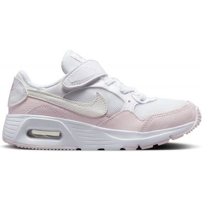 Chaussures Nike Air Max Sc pour Enfant Blanc Lacets