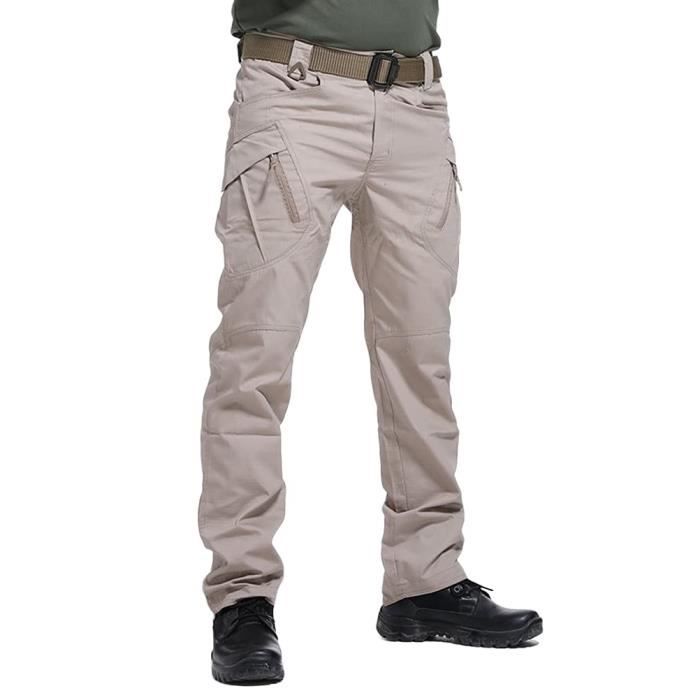 Pantalon Cargo Homme Minetom - Multi-Poches Tactique Extérieur