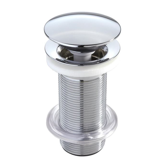 bonde pour lavabo sans trop plein cdiscount bricolage