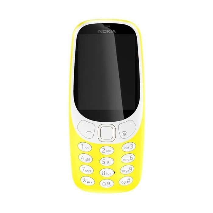 Smartphone NOKIA - 3310 JAUNE • Smartphone