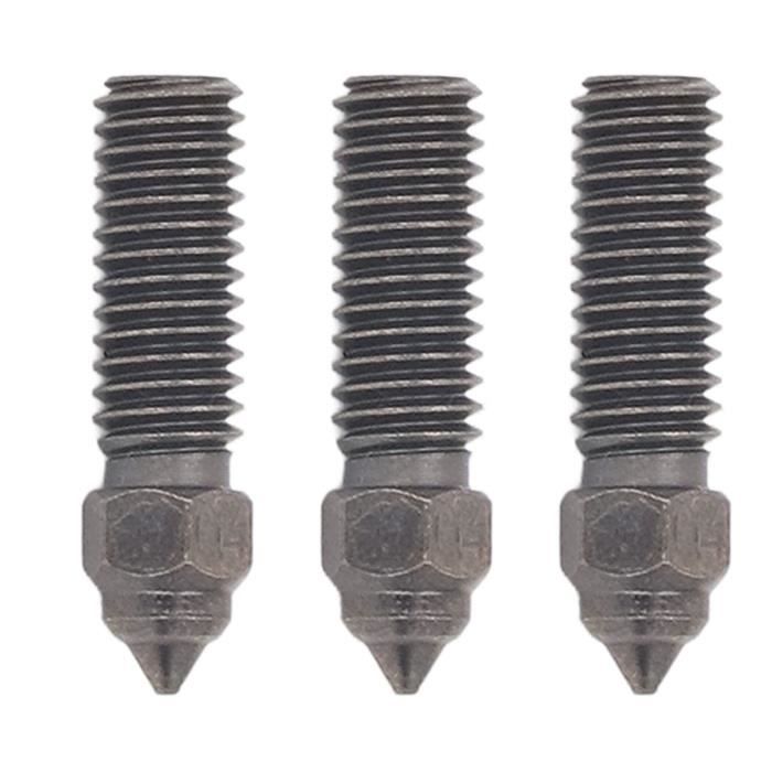 Lot De 2 Buses D'Imprimante 3D 0,4 Mm En Acier Trempé - Compatible Anycubic Kobra 3 Max Et Combo - Haute Température