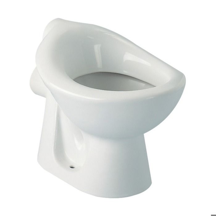 Cuvette WC sur pied avec alimentation independante PORCHER CRECHE Blanc Sortie horizontale D85mm Cdiscount Bricolage