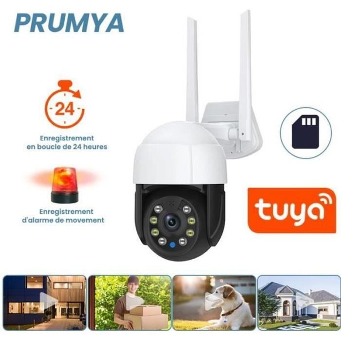 KIT CAMERA DE SURVEILLANCE PACK VIDEOSURVEILLANCE Prumya Caméra de