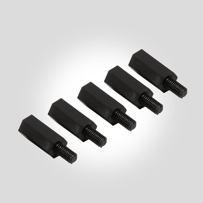 Entretoises En Acier Inoxydable M4 - Lot De 10, 4,1 Mm Intérieur X 6 Mm Extérieur X 4 Mm Long - Pour Vis 5/32" Ou M4 - 8