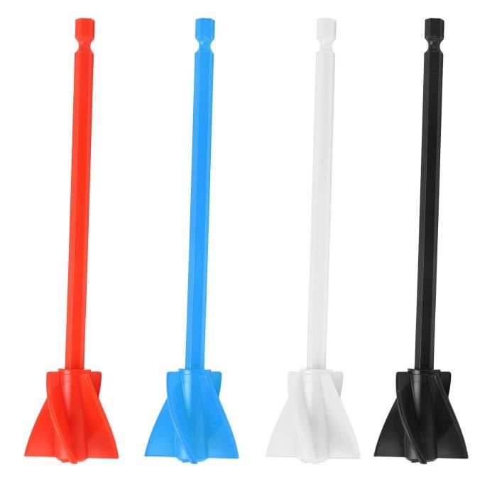 Mélangeur Resine Epoxy Kit 3 Mélangeurs époxy/paint Pour Perceuse - Pales Spiralées ABS Réutilisables Comment Mélanger La Résine époxy