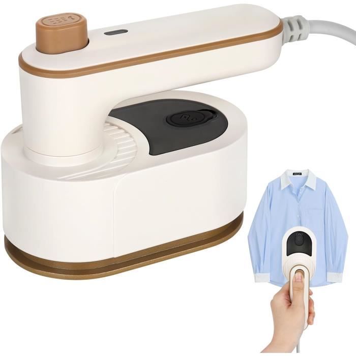 Ferro Da Stiro A Vapore Portatile Euakee 1000W | Mini Ferro Pieghevole 90° | Riscaldamento 20s | Per Viaggi E Casa - Foto 6