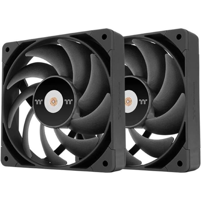 2 Ventilateurs USB 40x40x10mm - 5V Silencieux - Pour PC, Imprimante 3D, NAS - Câble 50cm