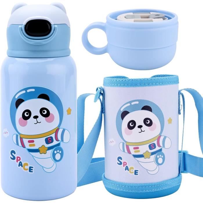 Lot De 2 Gourdes Enfants Contigo 14 Oz (414ml) Avec Paille AutoSpout - Facile à Nettoyer